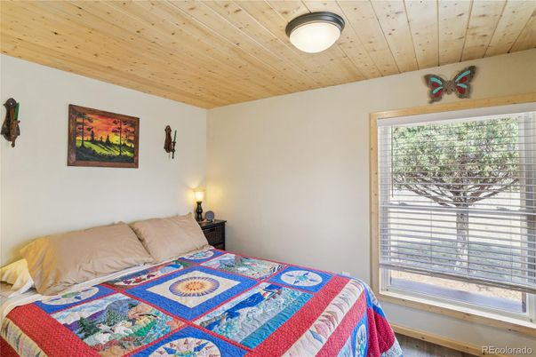 Bedroom, Interior, Wooden Ceilings