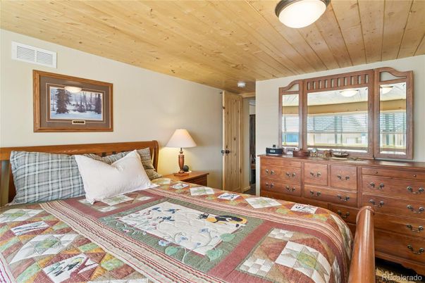 Bedroom, Interior, Wooden Ceilings