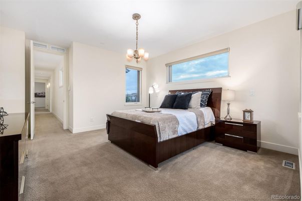 Bedroom, Interior, Pendant Lights