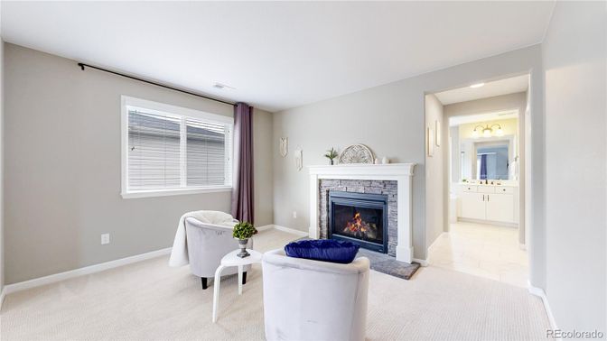 Fireplace, Interior, Recessed Lighting