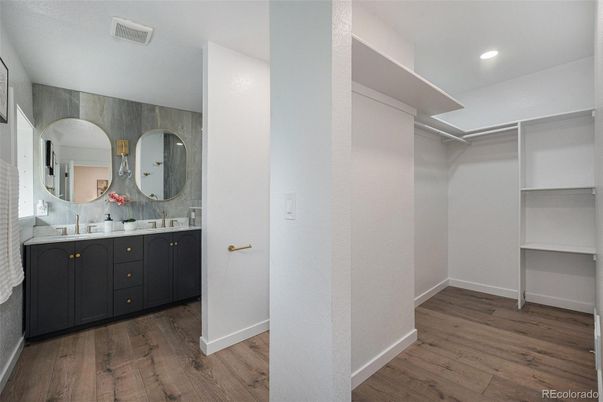 Interior, Recessed Lighting, Walk-in Closets, Wood Texture Flooring