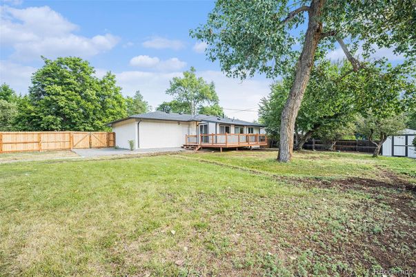 Backyard, Detached Garage, Exterior