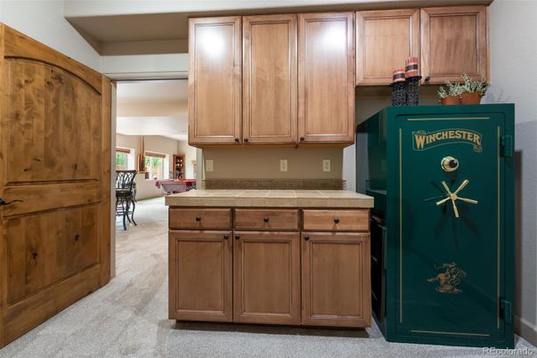 Interior, Kitchen, Tile Countertops