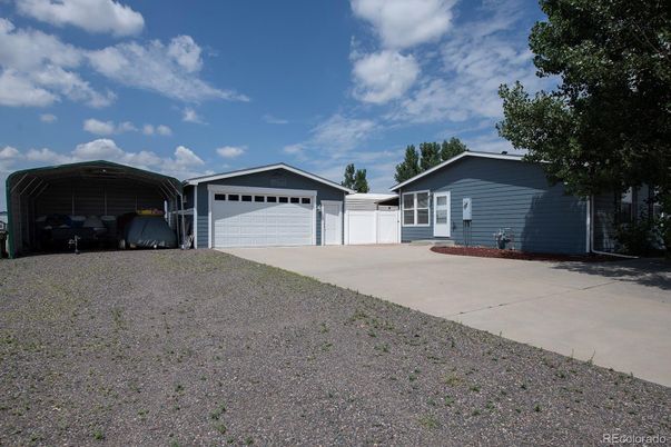Backyard, Detached Garage, Exterior