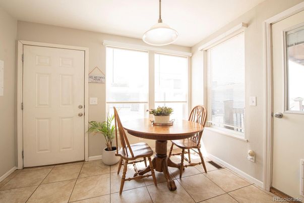 Dining room, Interior, Pendant Lights