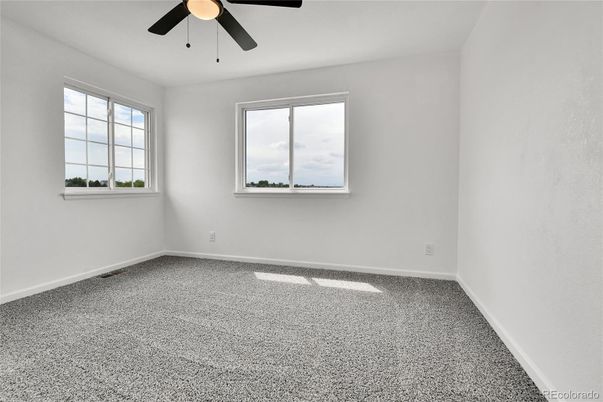 Empty room, Interior