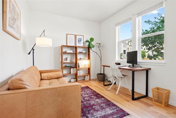 Home Office, Interior, Wood Texture Flooring