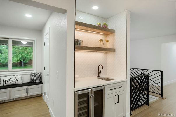 Interior, Recessed Lighting, Wood Texture Flooring