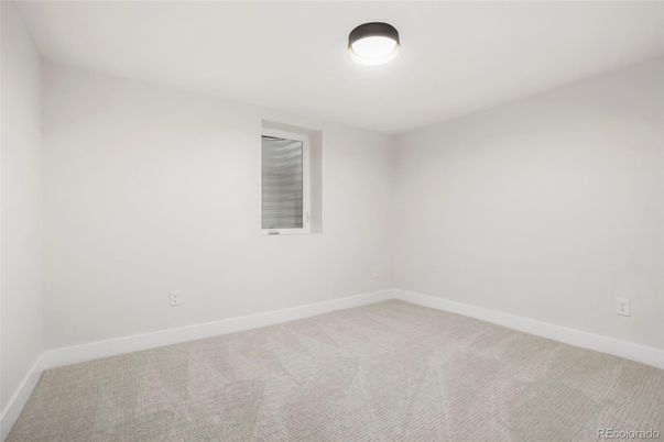 Empty room, Interior