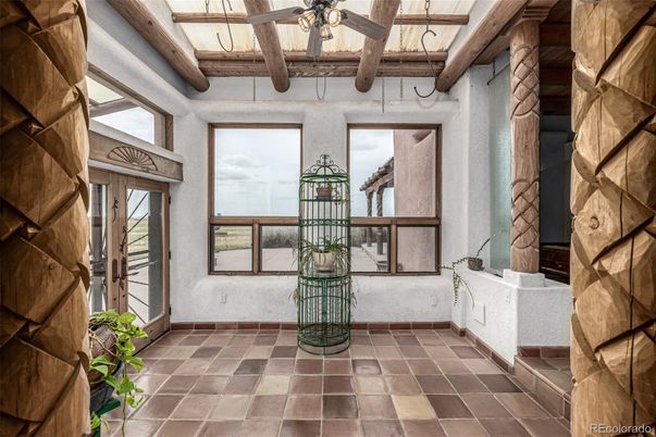Interior, Wooden Beams