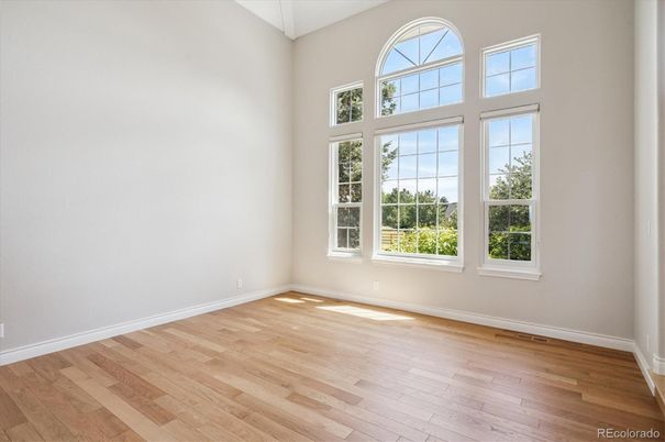 Empty room, Interior, Wood Texture Flooring