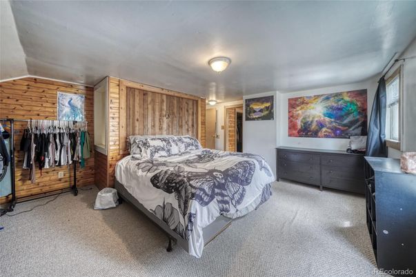 Bedroom, Interior, Wooden Walls
