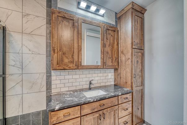 Bathroom, Interior, Marble Walls