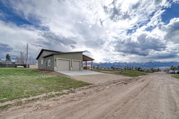Backyard, Detached Garage, Exterior
