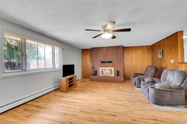 Fireplace, Interior, Stone Walls, Wood Texture Flooring, Wooden Walls