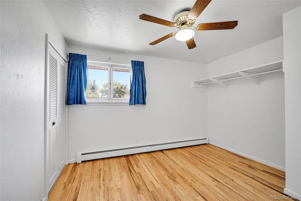 Empty room, Interior, Walk-in Closets, Wood Texture Flooring