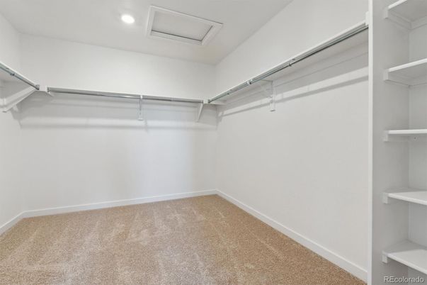 Interior, Recessed Lighting, Walk-in Closets