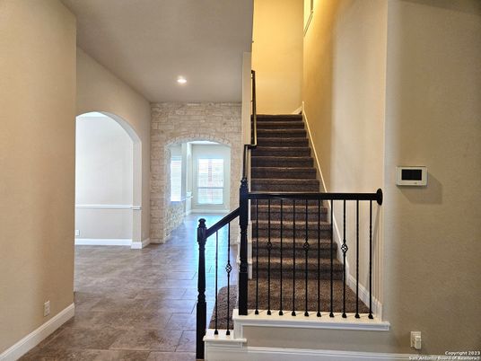 Interior, Recessed Lighting, Stone Walls