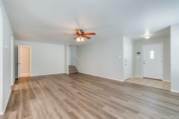 Empty room, Interior, Wood Texture Flooring