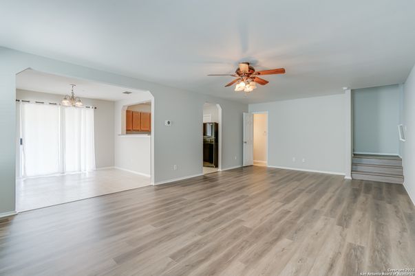 Empty room, Interior, Wood Texture Flooring