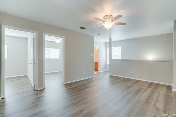 Empty room, Interior, Wood Texture Flooring