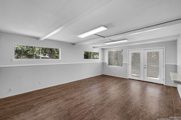 Empty room, Interior, Wood Texture Flooring