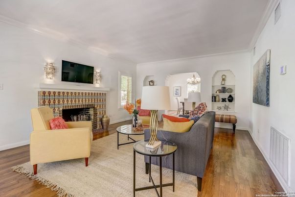 Fireplace, Interior, Living room, Wood Texture Flooring