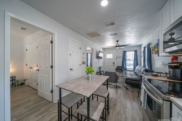 Dining room, Interior, Living room, Wood Texture Flooring