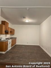 Empty room, Interior, Kitchen, Wood Texture Flooring