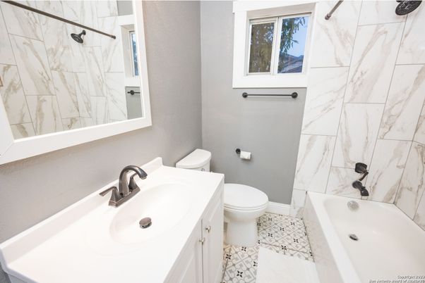 Bathroom, Interior, Marble Walls