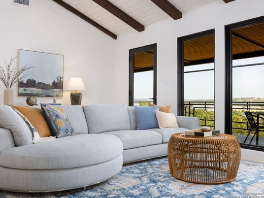 Interior, Living room, Wooden Beams