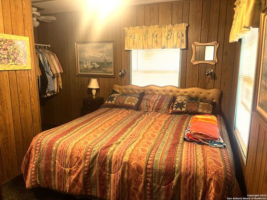 Bedroom, Interior, Wooden Walls