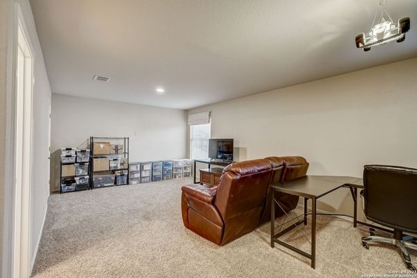 Home Office, Interior, Recessed Lighting
