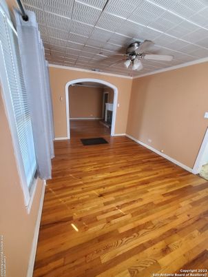 Empty room, Fireplace, Interior, Wood Texture Flooring