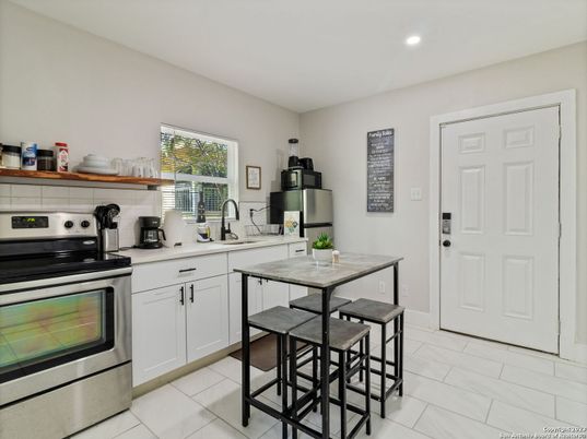 Interior, Kitchen, Recessed Lighting, Stainless Steel Appliances