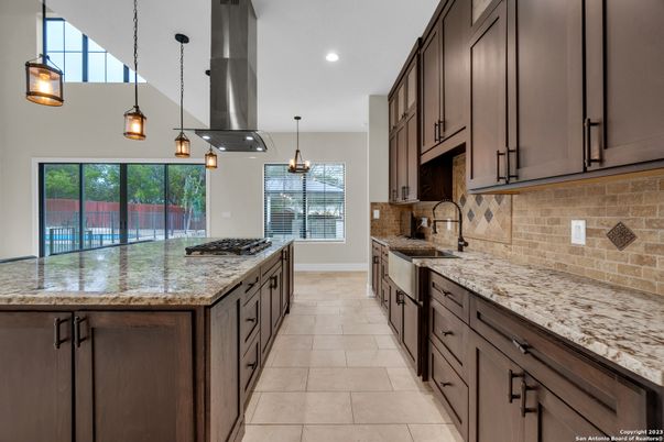 Interior, Kitchen, Pendant Lights, Recessed Lighting