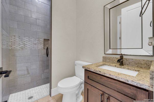 Bathroom, Glass Shower, Interior