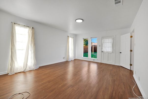 Empty room, Interior, Wood Texture Flooring