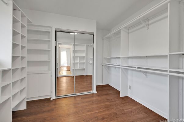 Interior, Walk-in Closets, Wood Texture Flooring