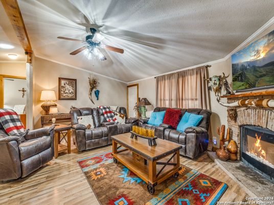Fireplace, Interior, Living room, Wooden Beams, Wood Texture Flooring