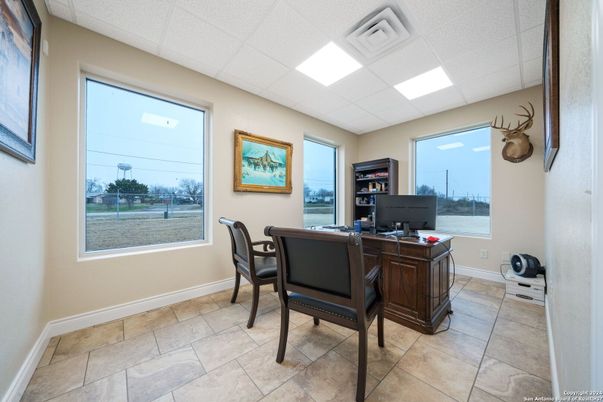 Home Office, Interior, Recessed Lighting