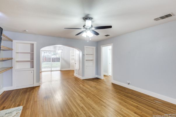 Empty room, Interior, Wood Texture Flooring