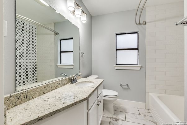 Bathroom, Glass Shower, Interior, Marble