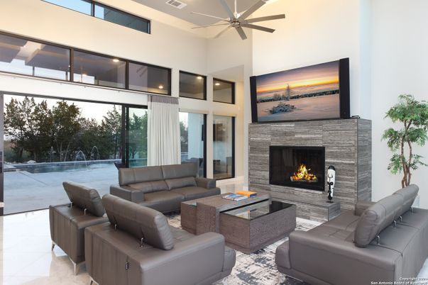 Fireplace, Interior, Living room