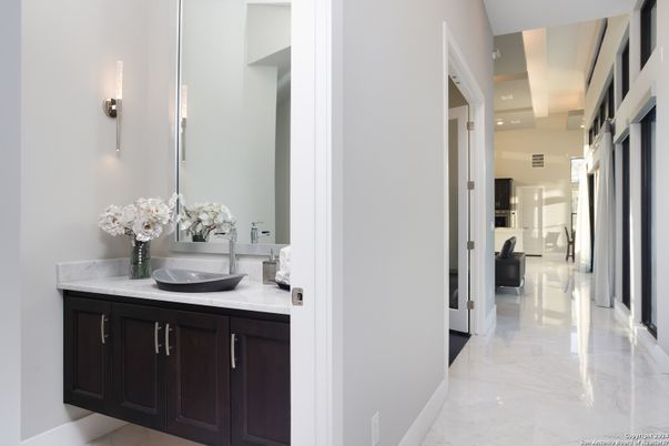 Interior, Marble, Recessed Lighting