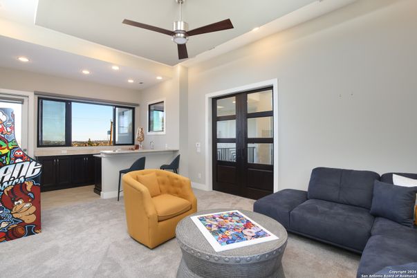 Interior, Kitchen, Living room, Recessed Lighting