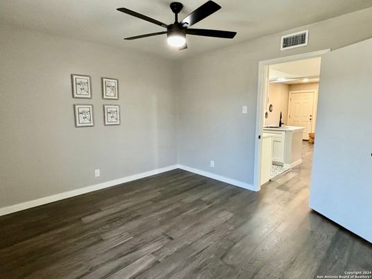 Empty room, Interior, Wood Texture Flooring