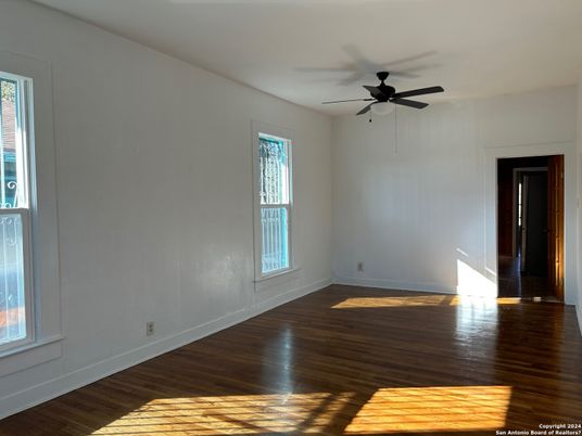 Empty room, Interior, Wood Texture Flooring