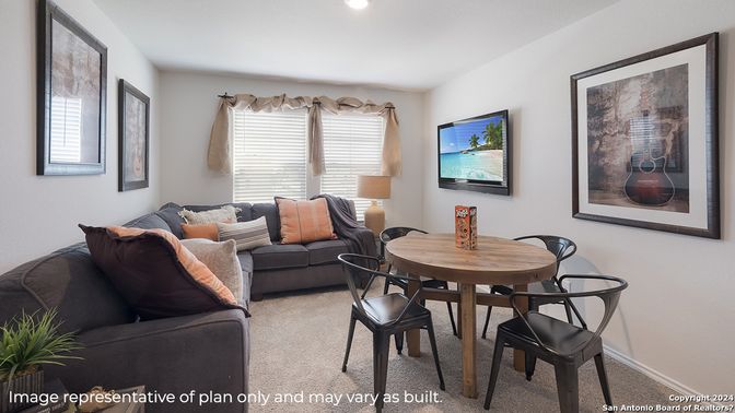 Dining room, Interior, Living room, Recessed Lighting