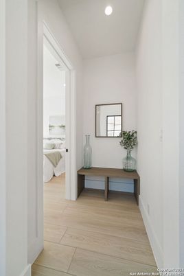 Interior, Recessed Lighting, Wood Texture Flooring